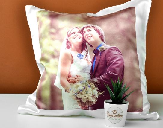 Фото на подушках